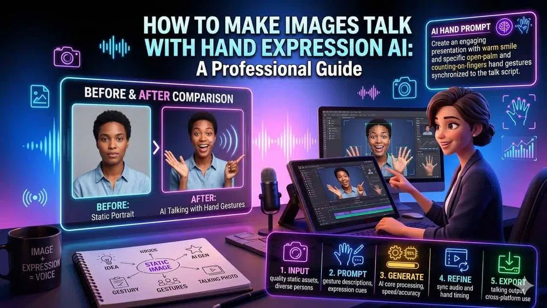 How to Make Images Talk with Hand Expression AI: A Professional Guide