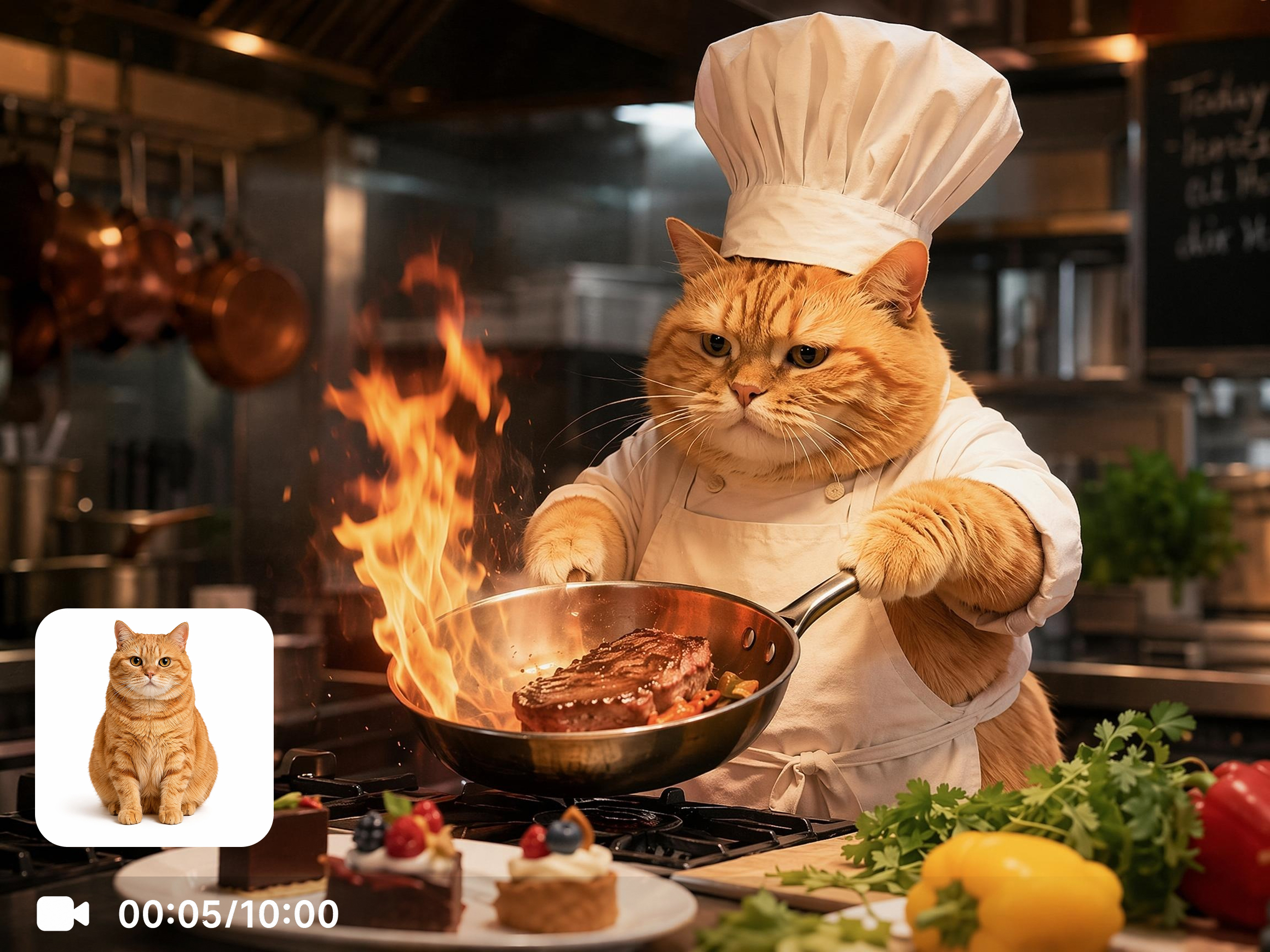 AI Cat Video Generator