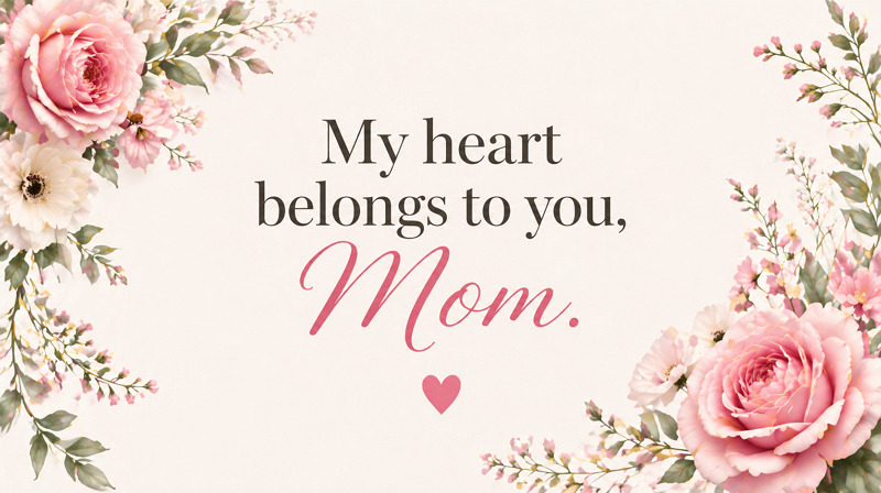 short mother's day captions