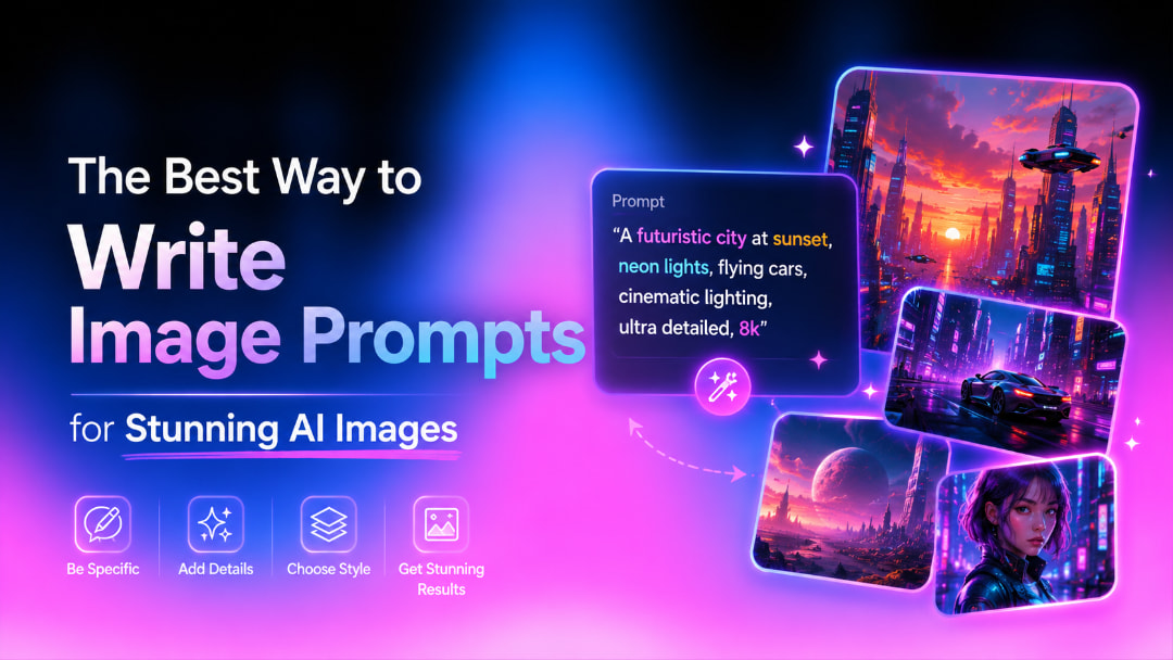 best way to write image prompts