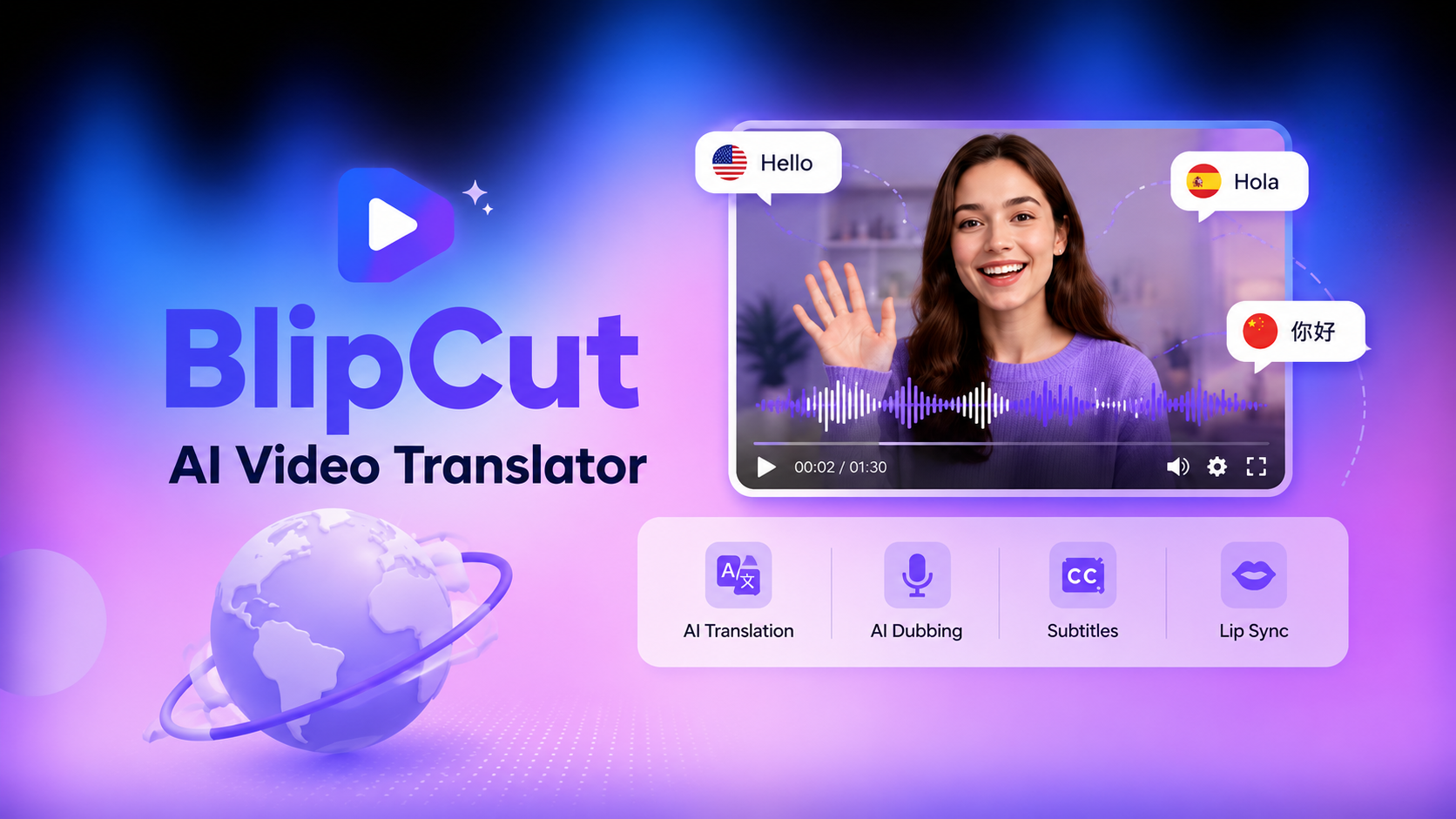 blipcut video translator review