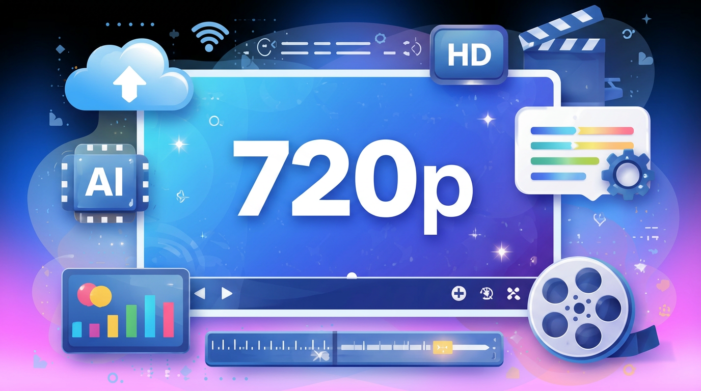 how to improve video quality to 720p