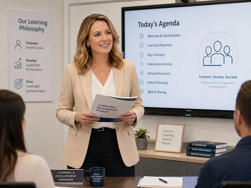 Corporate learning teams