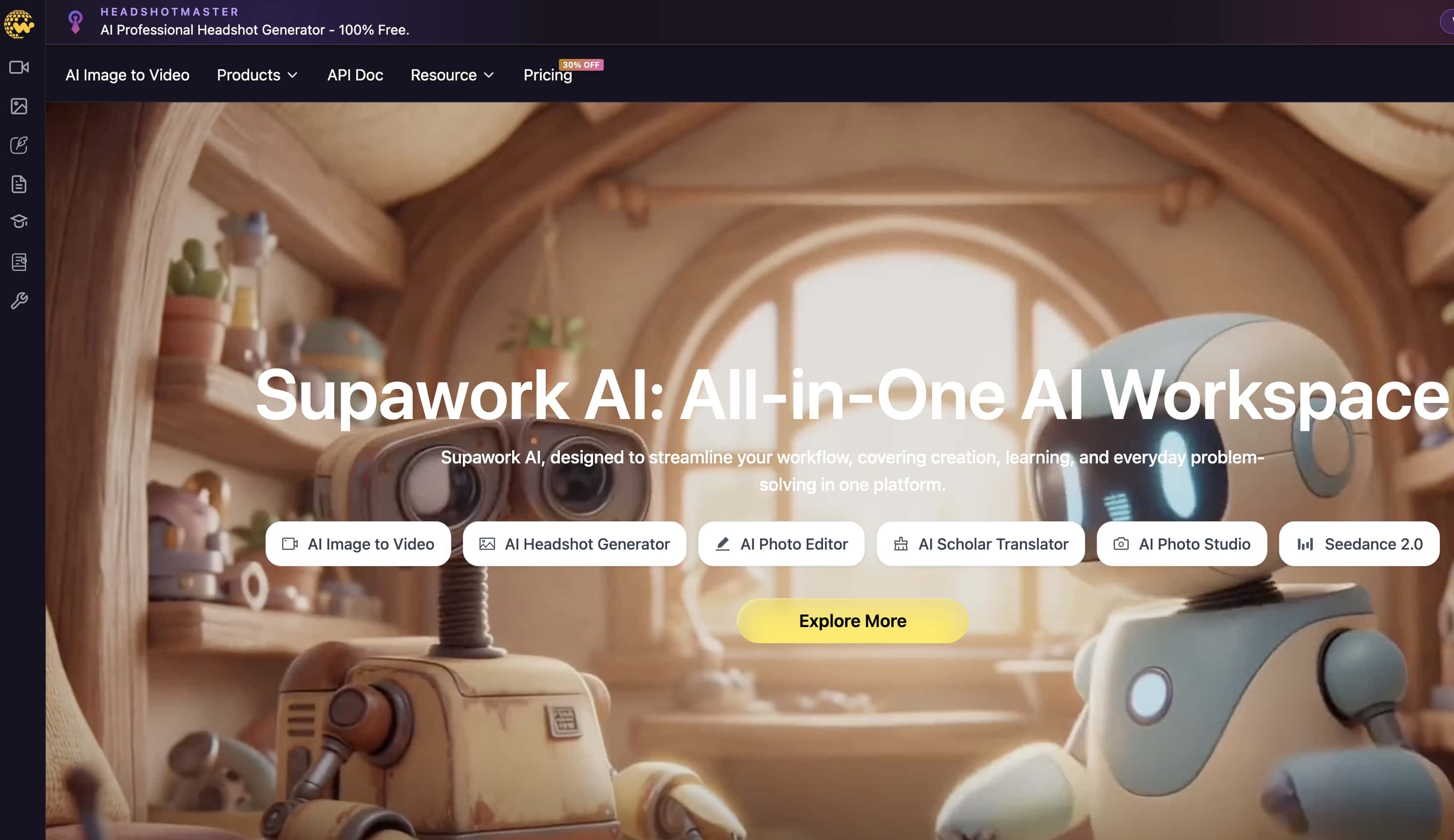 Supawork AI - All tools at a glance