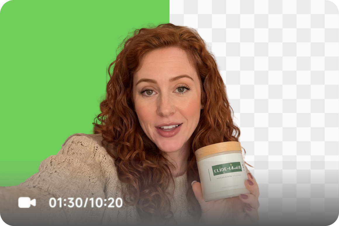 AI keying without a green screen