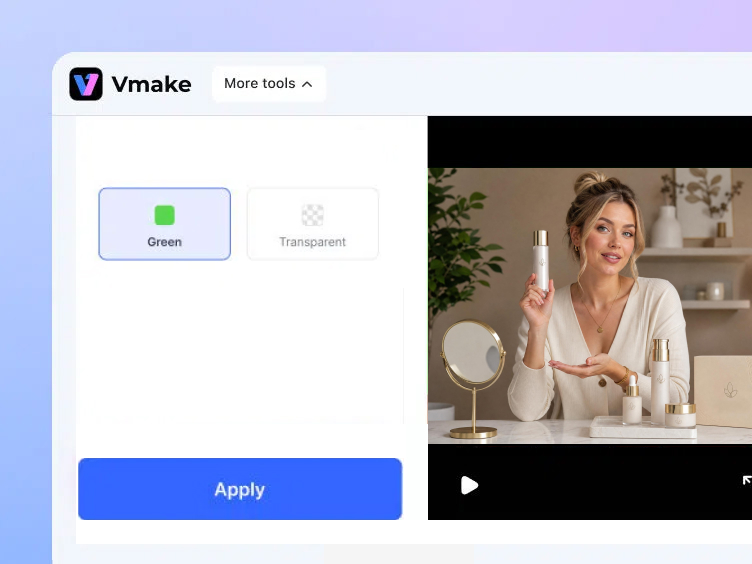 Choose the new background color