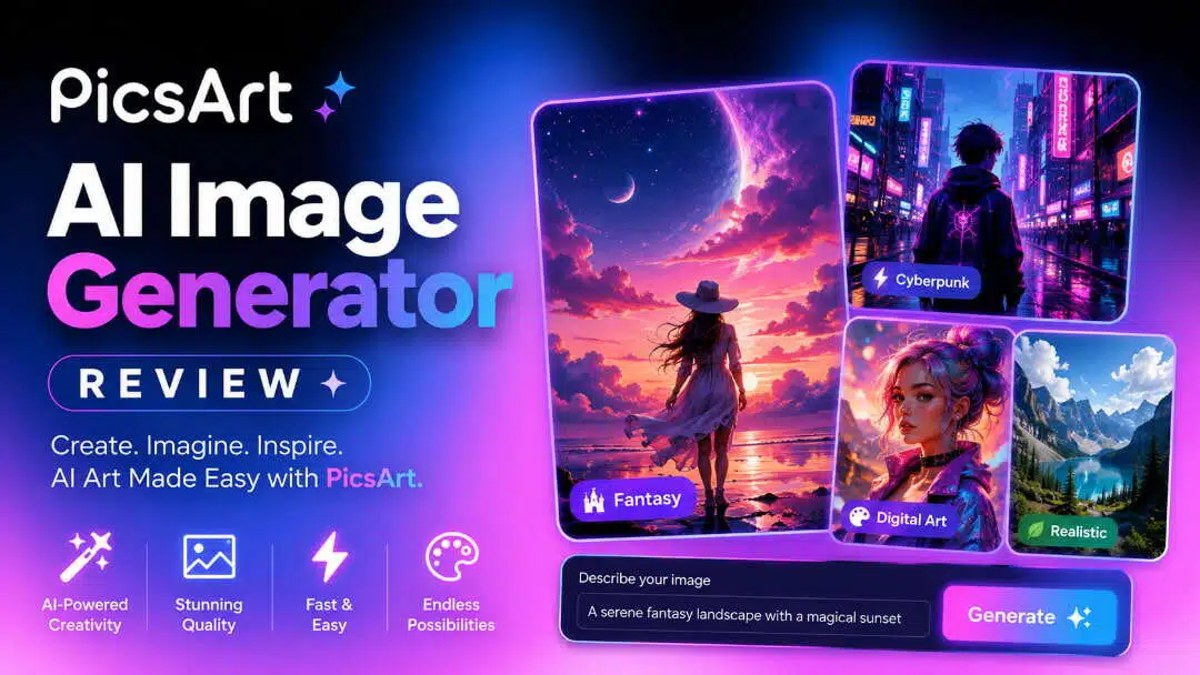 PicsArt AI Image Generator Review: Features, Pricing and Alternatives