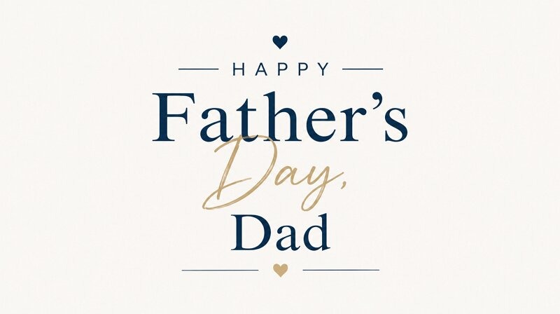 Minimalist Father’s Day Designs