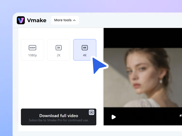 AI converts to 4K