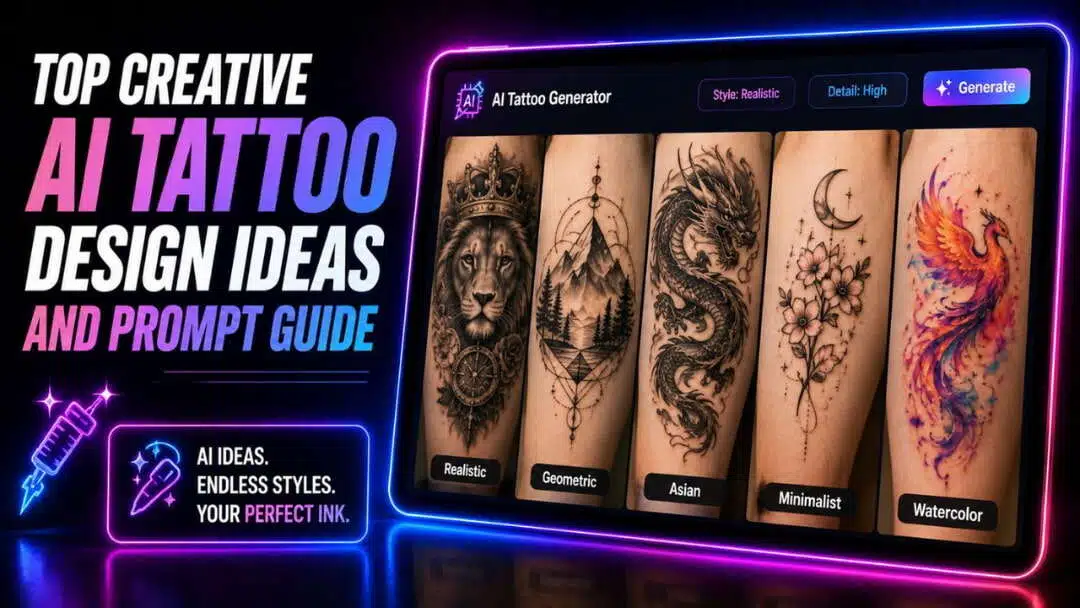 Top Creative AI Tattoo Design Ideas and Prompt Guide