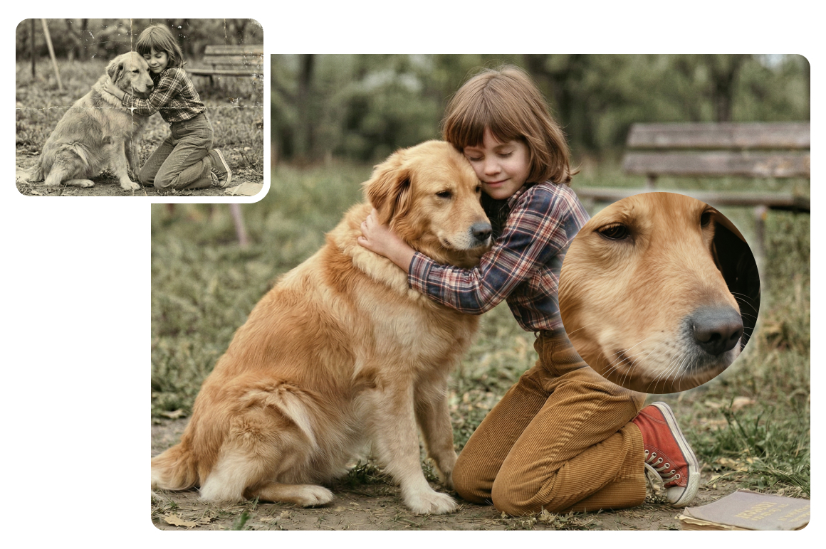 Reparación inteligente de fotos