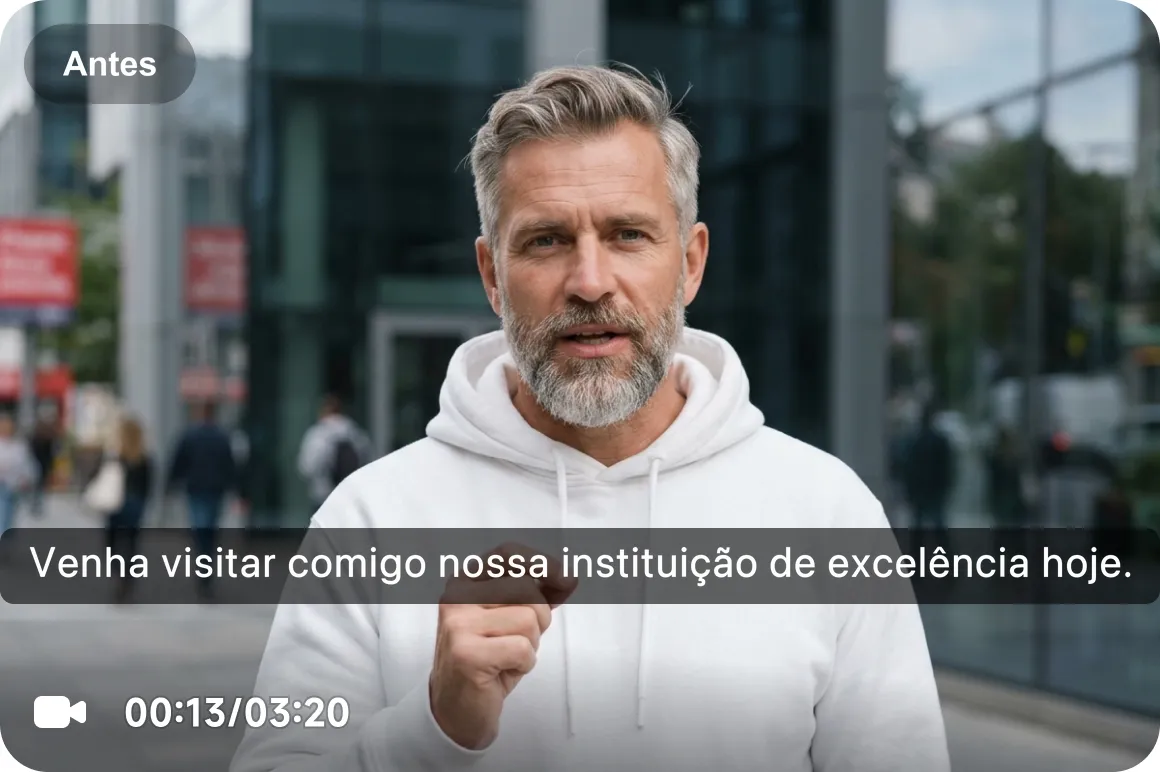 Mais confiável em cenas movimentadas
