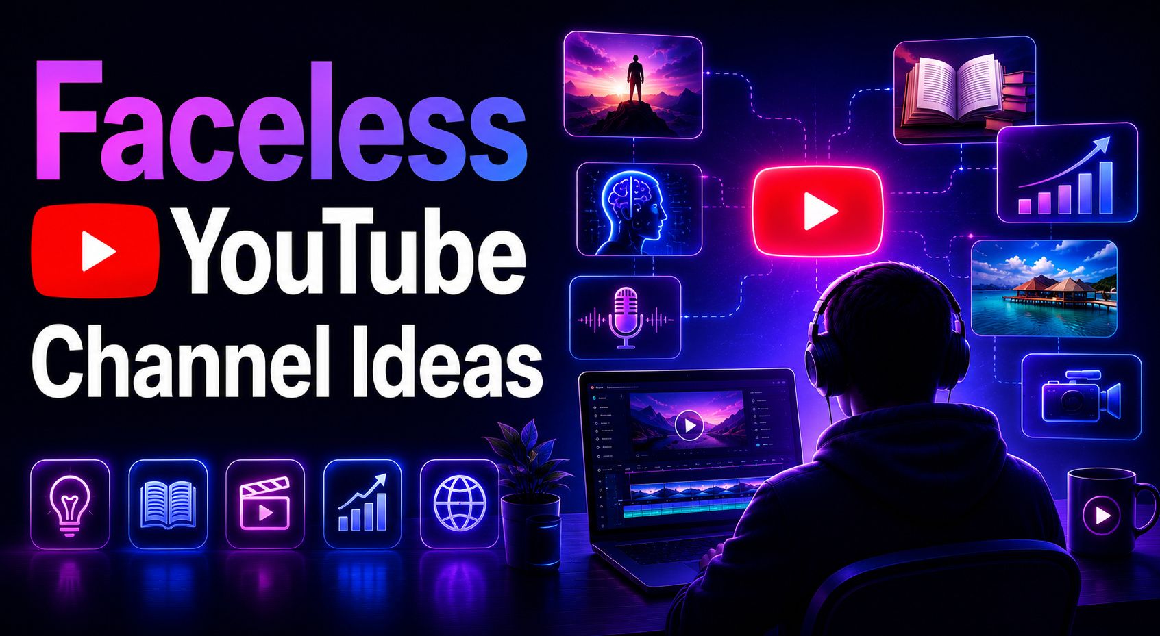 Faceless YouTube Channel Ideas