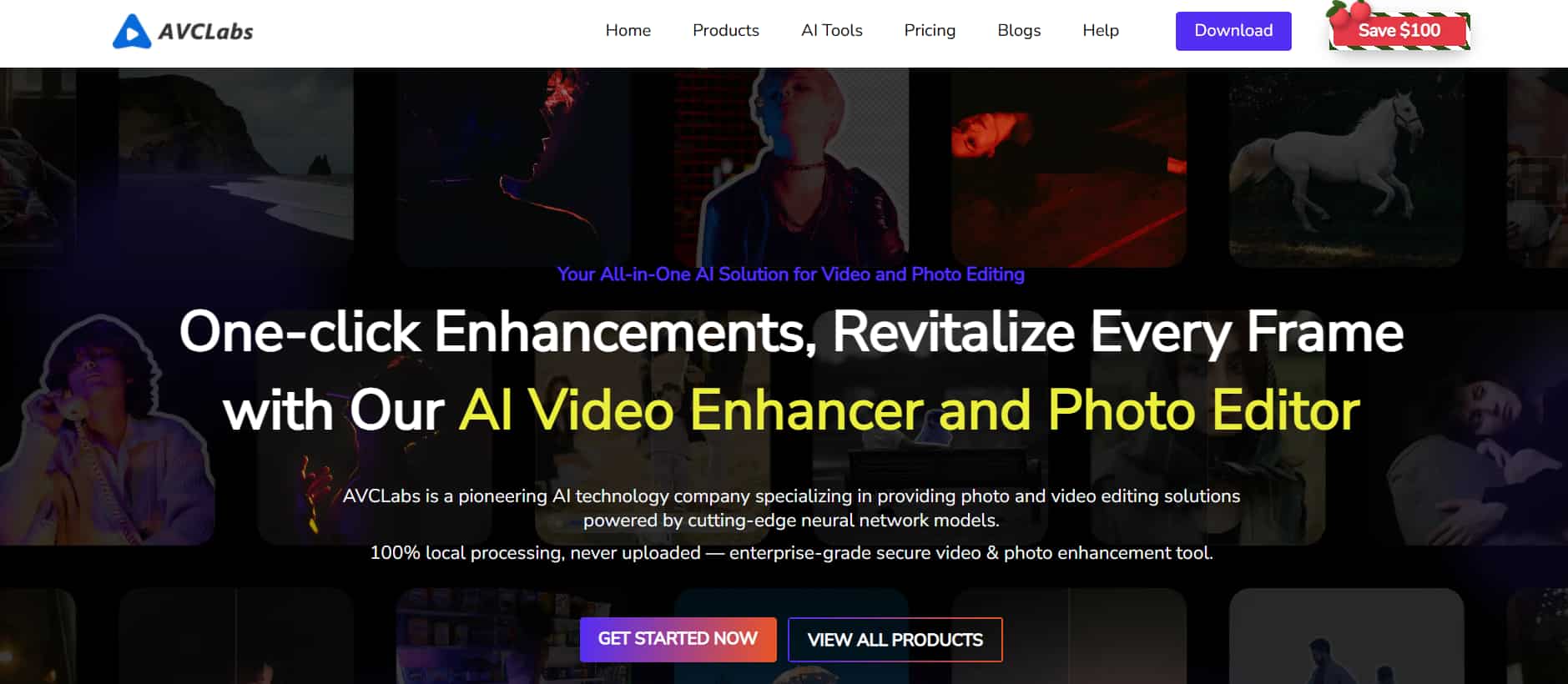 AVCLabs video upscaler