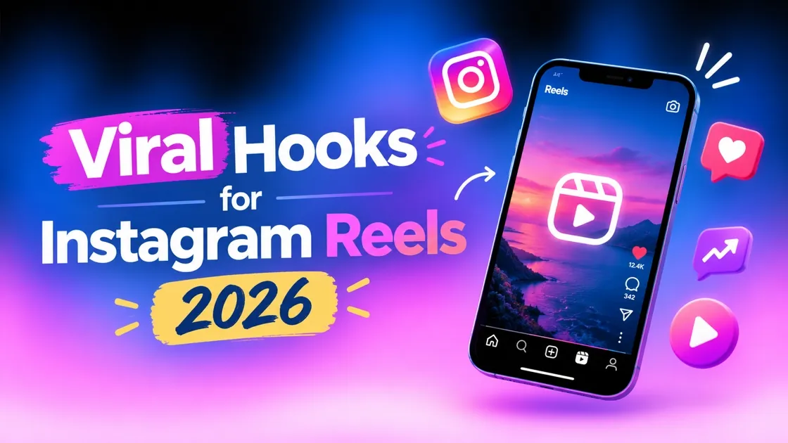 Viral Hooks for Instagram Reels 2026: 10+ Ideas to Boost Engagement