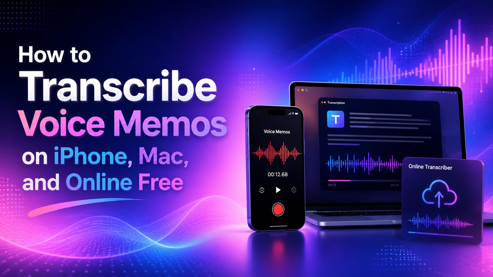 how to transcribe voice memos 