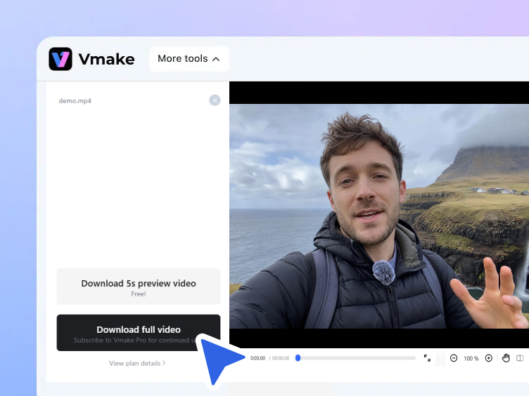 Download your clean video