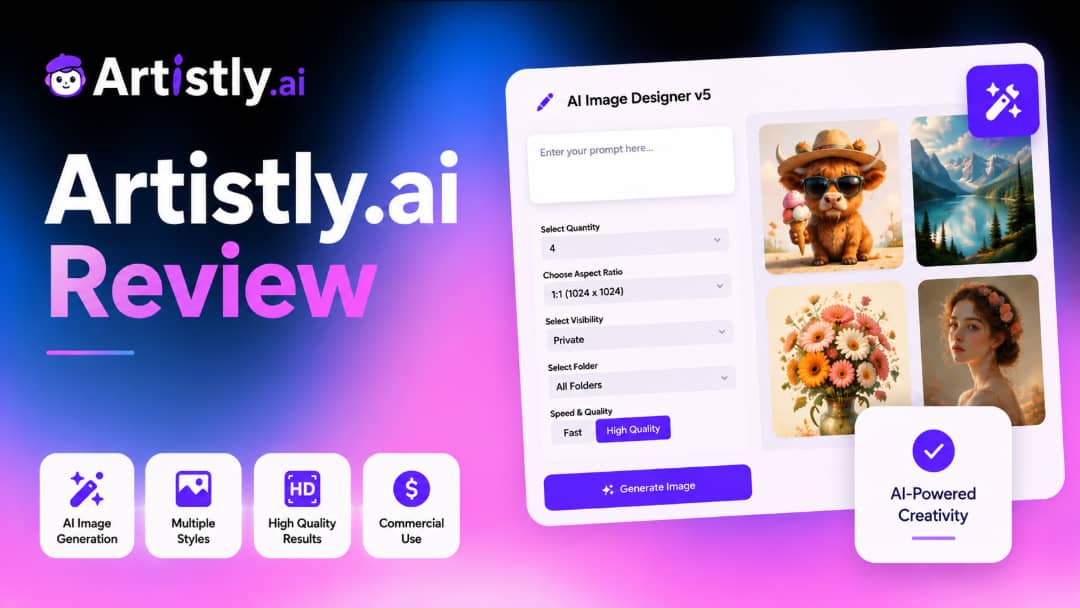 Artistly.ai Review: Features, Pricing, Pros, Cons & Best Alternative
