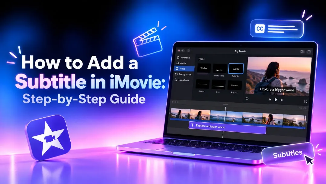 How to Add a Subtitle in iMovie: Step-by-Step Guide