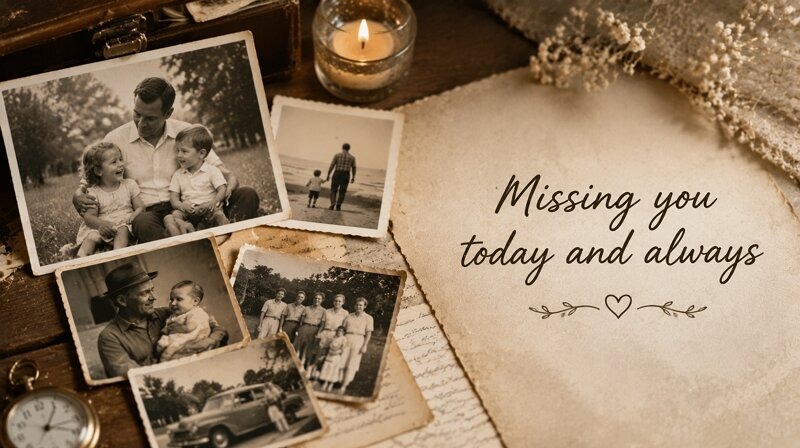 Father’s Day in Heaven Photos