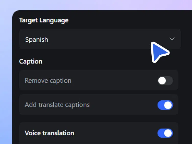 Personalize your translation