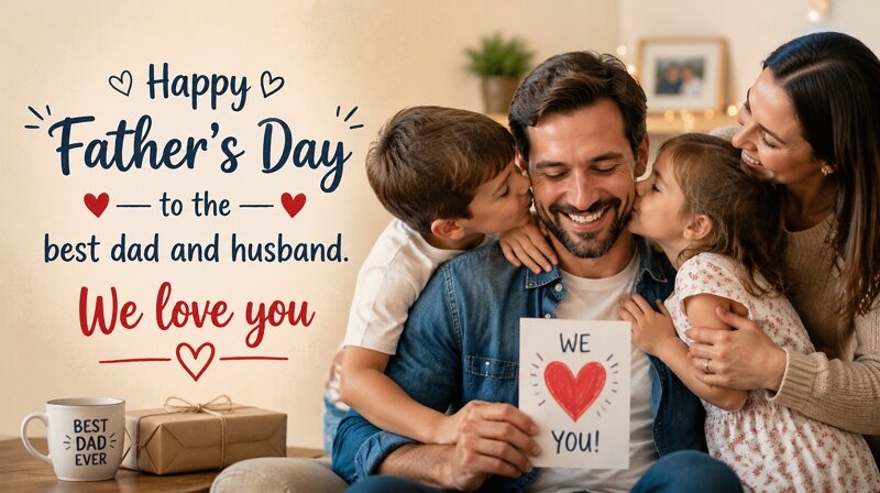 father's day wished for husband
