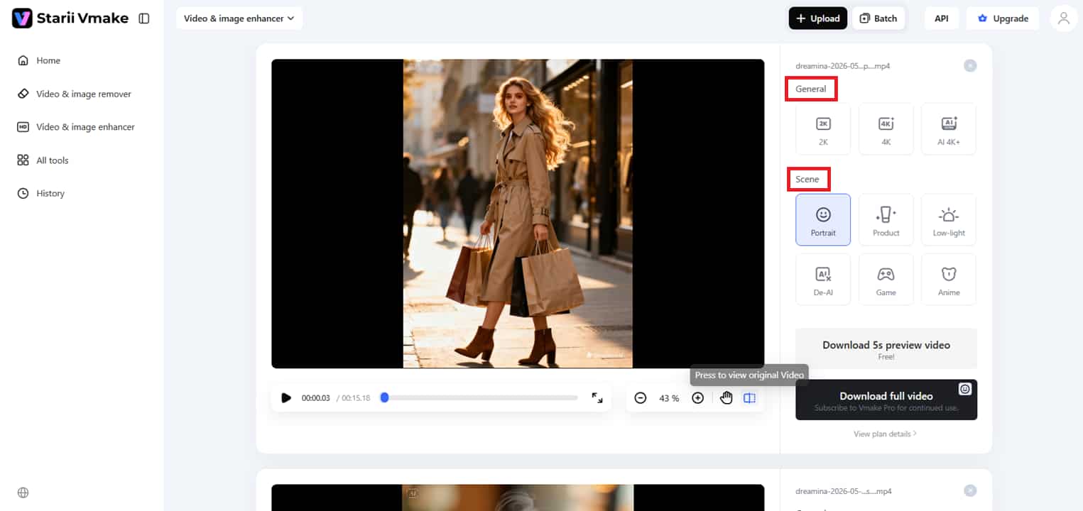  Enhance visuals with AI