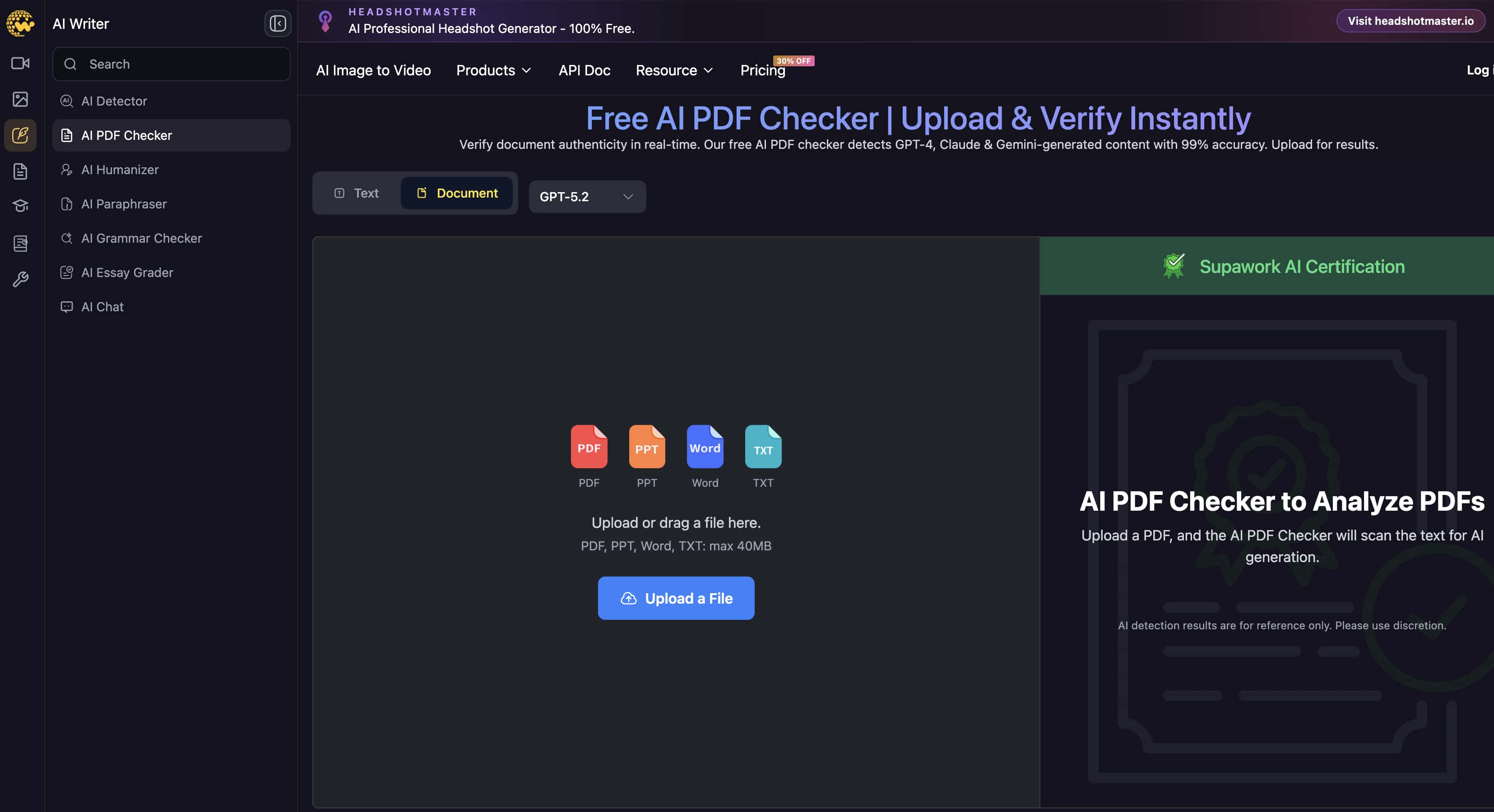 Writer tools - Bare minimum tool options for Supawork AI 