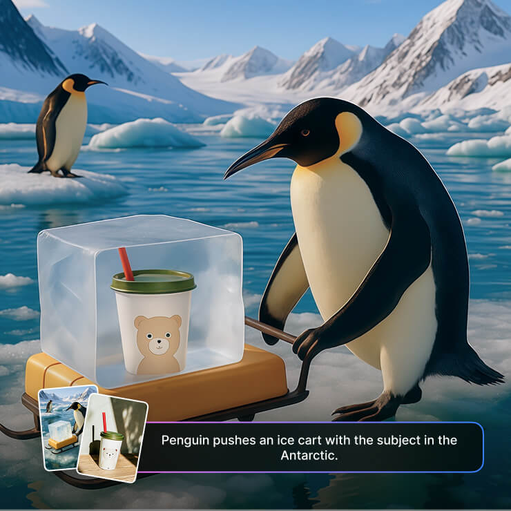 Create professional images for ads, social posts, and thumbnails—no design skills required.