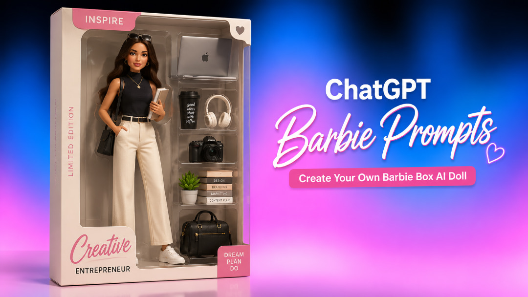 ChatGPT Barbie Prompts to Create Your Own Viral Barbie Box AI Doll
