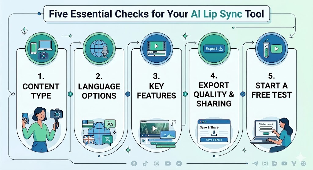 five essential checks for your ai lip sync tool
