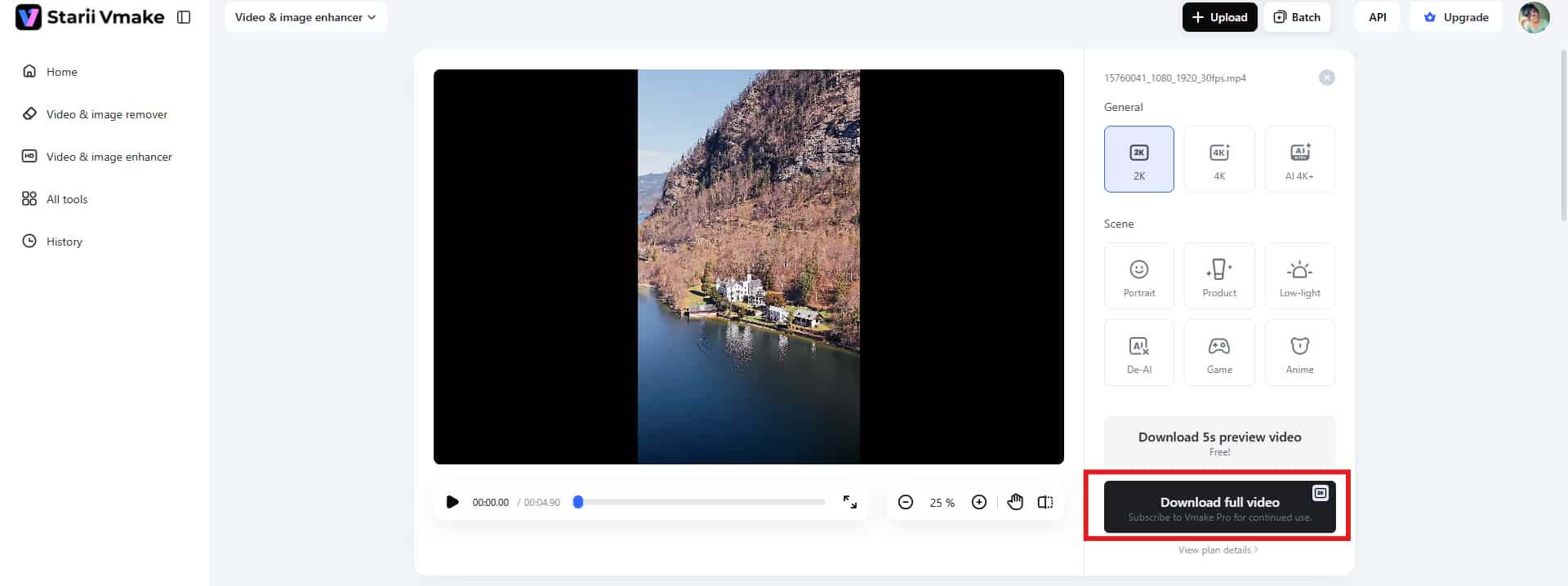 download the video