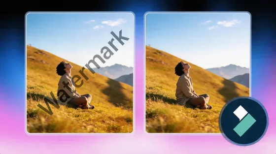 Remove Moving Watermark in Filmora