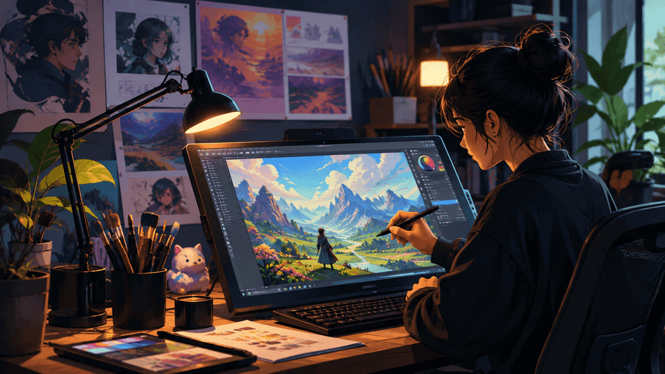 text Digital artwork definition
