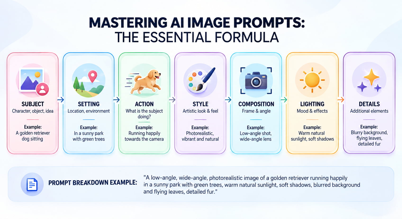 text write effective AI image prompts