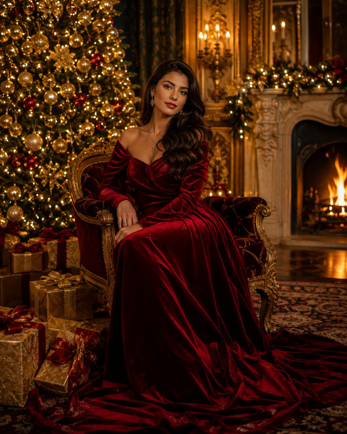 Luxury Holiday Portrait