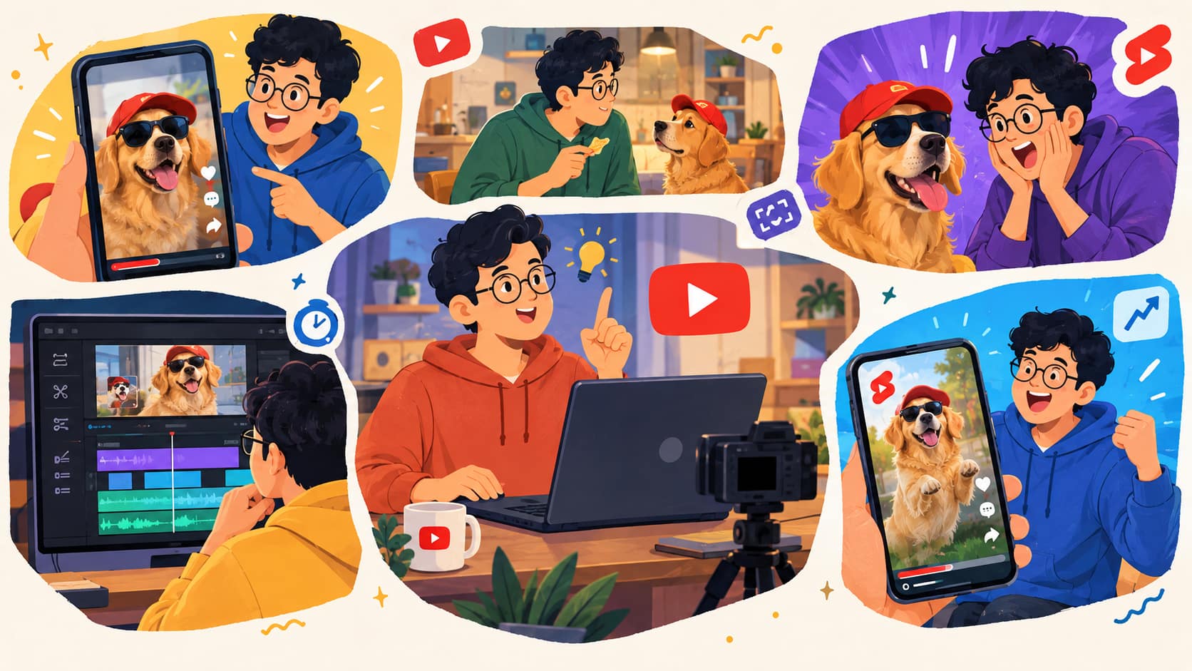 The funniest YouTube videos and Shorts have these elements