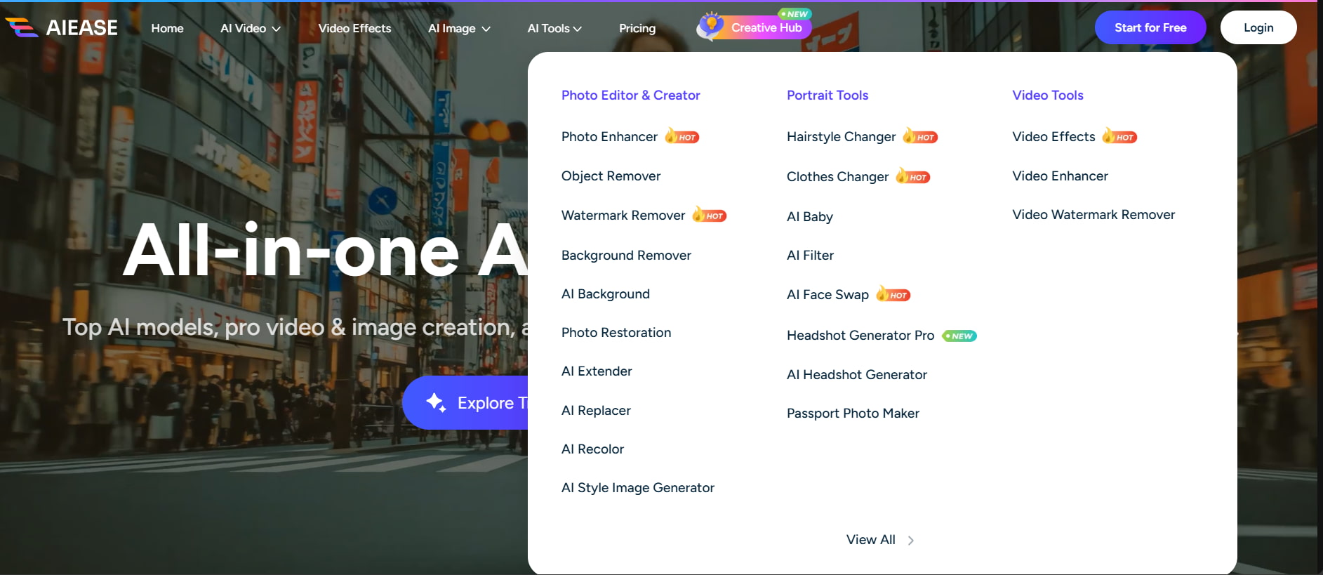 text Choose an AI image tool
