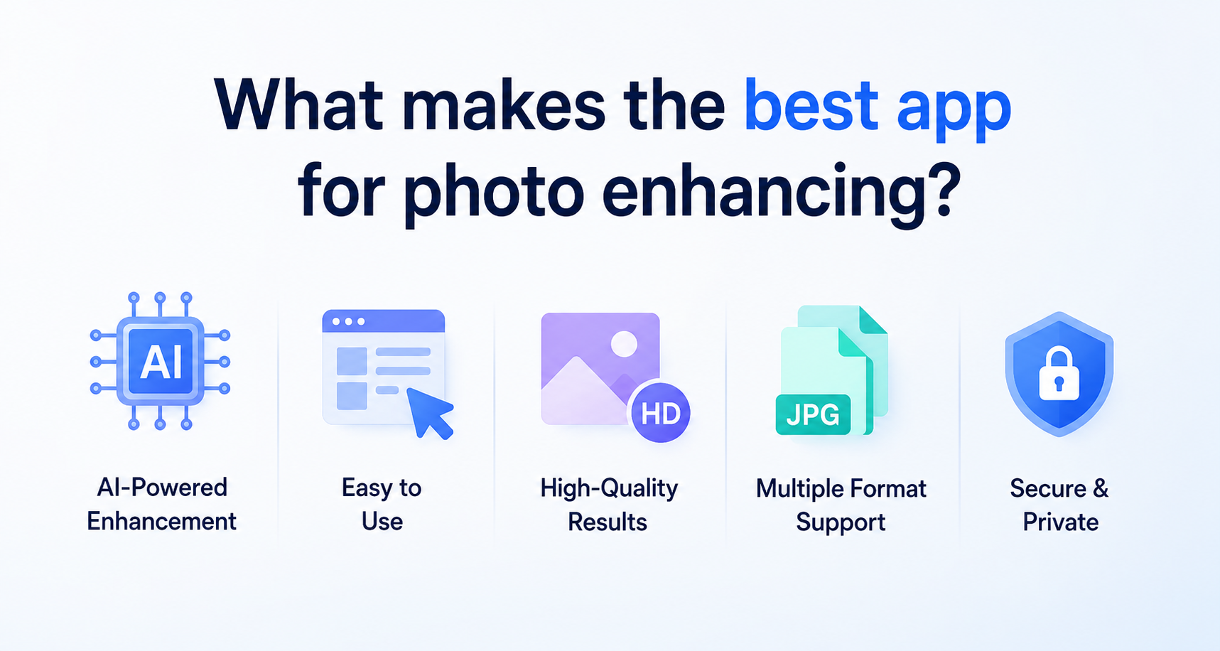 text What makes the best app for photo enhancing