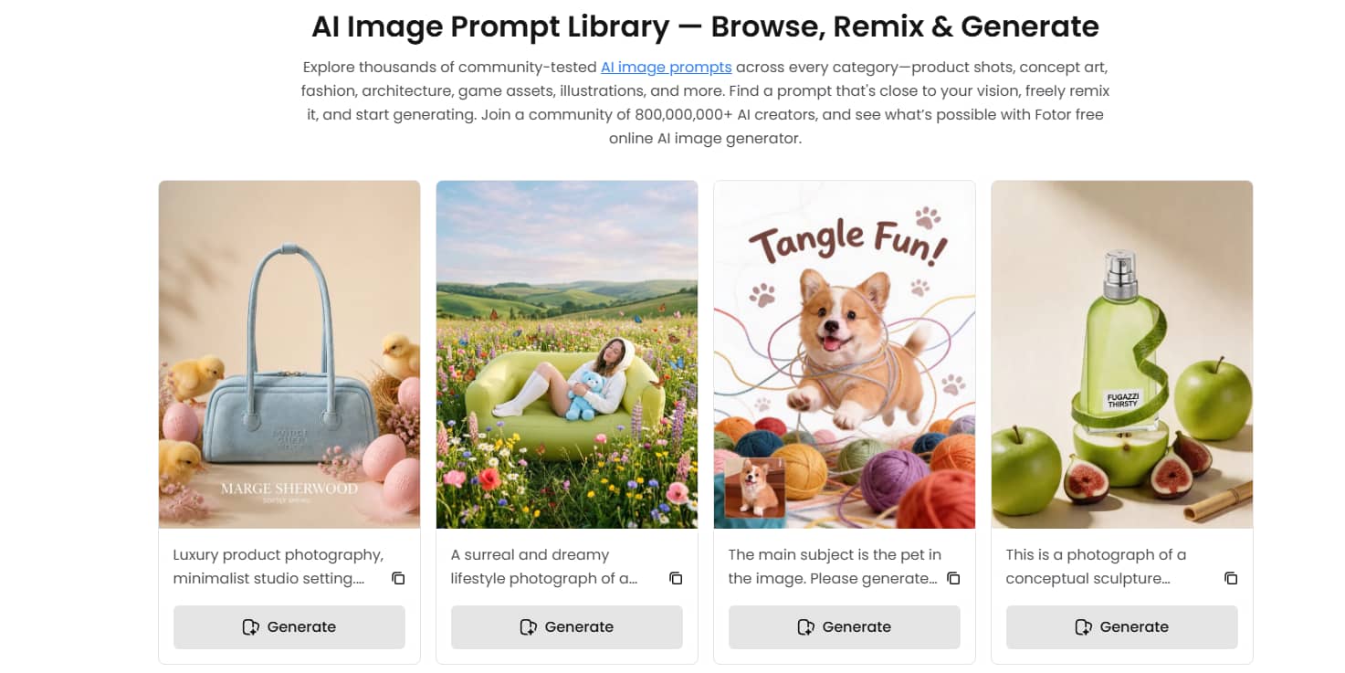 text Prompt library and AI prompt enhancer