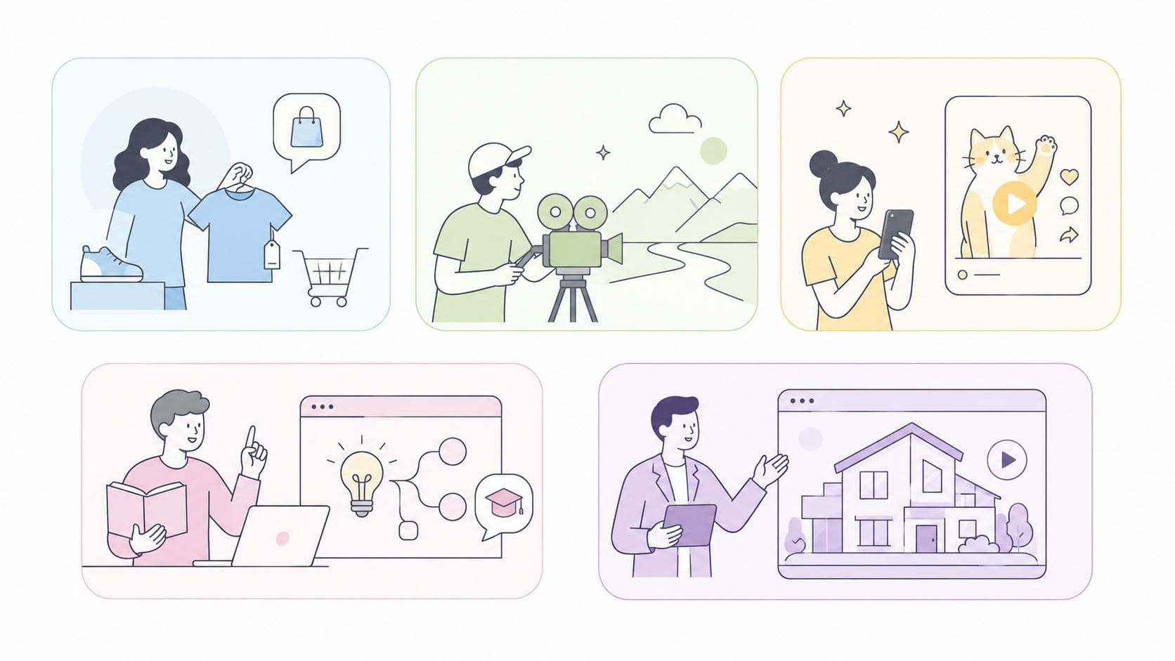 Popular Use Cases for Watermark-Free AI Videos