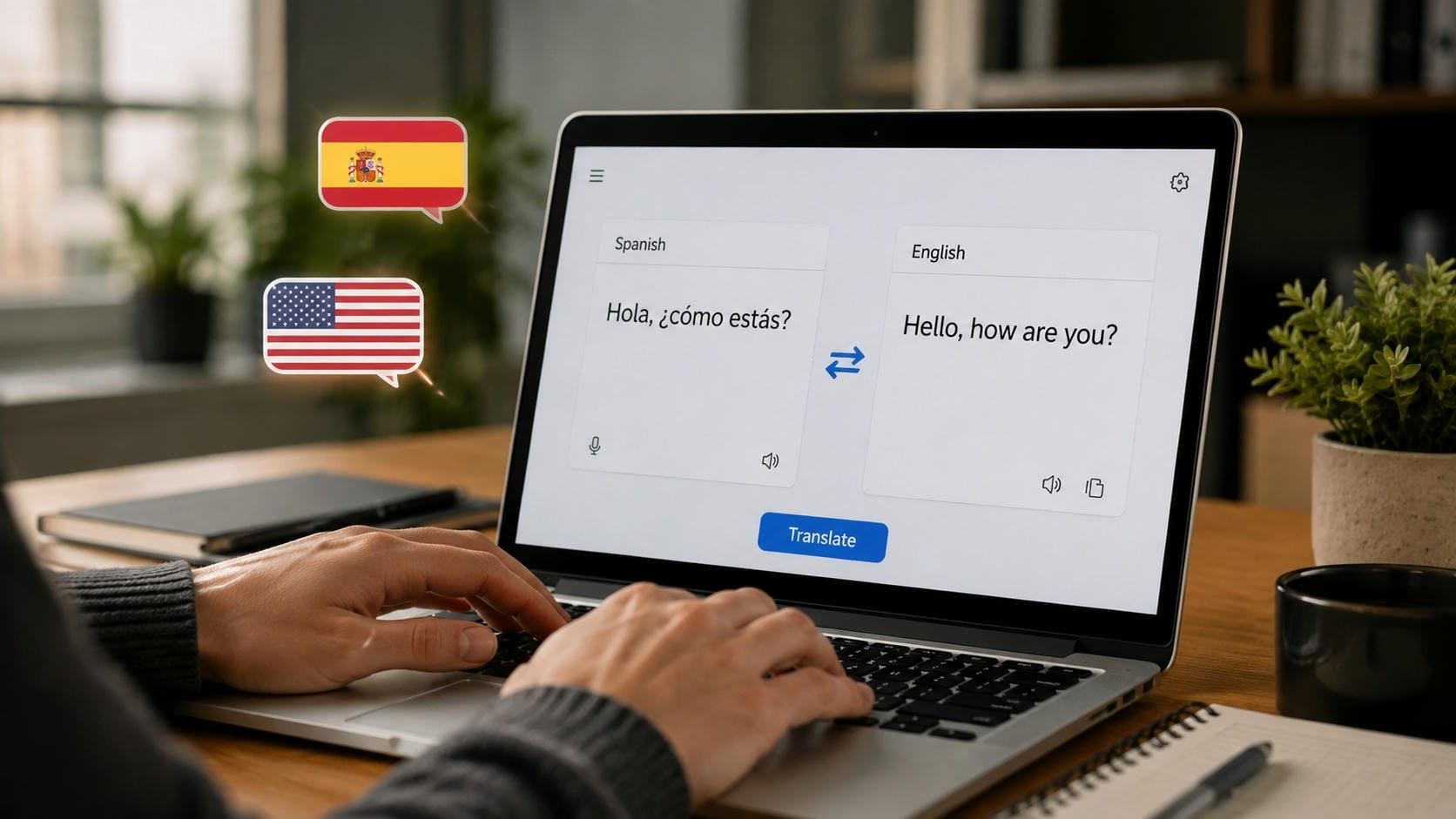 Spanish to English translation