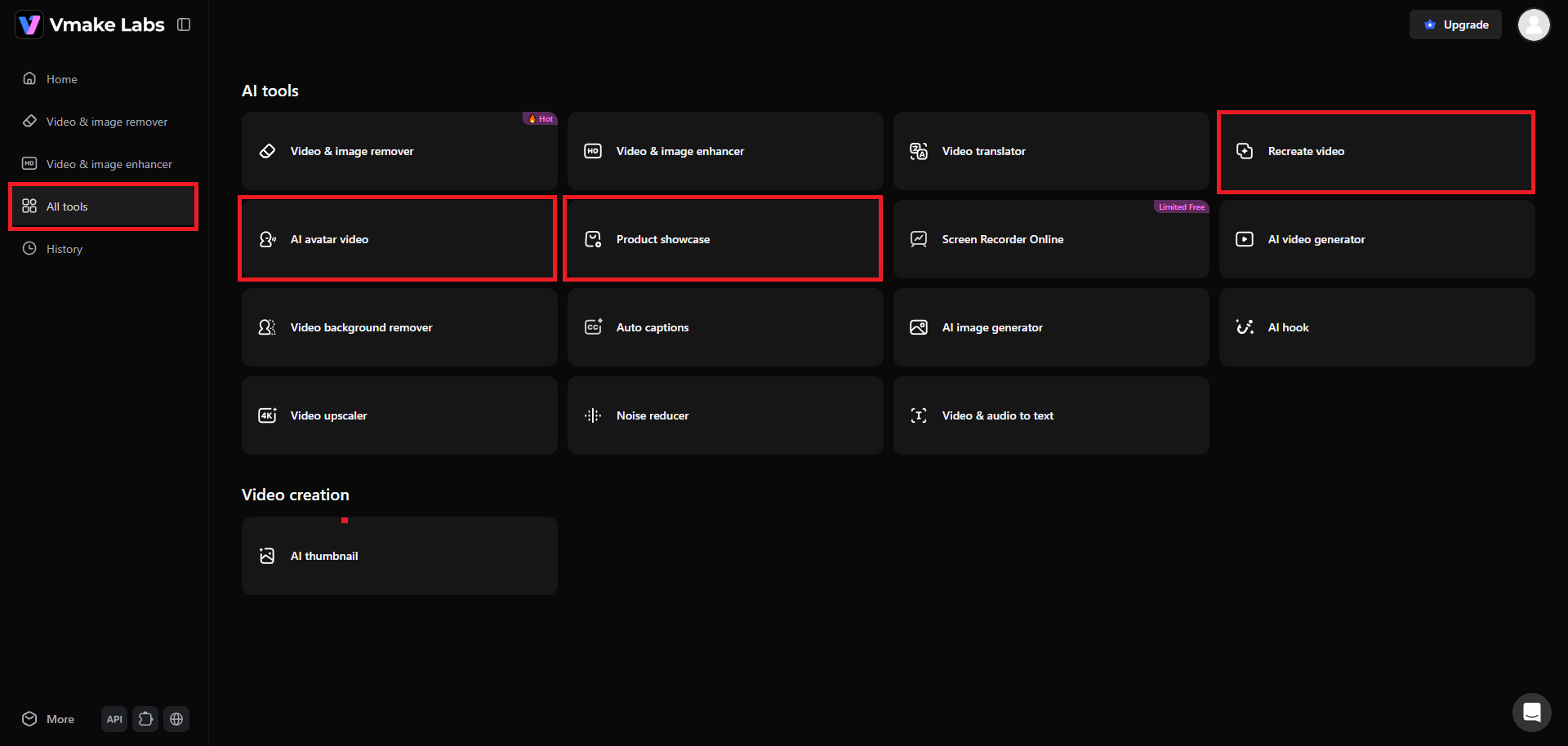 Choose your UGC video feature