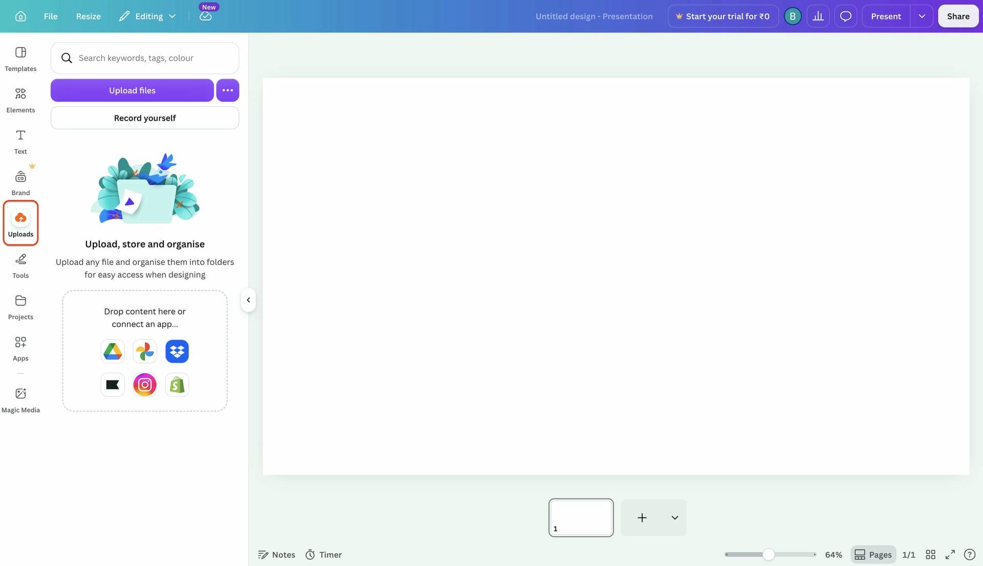 Import your video