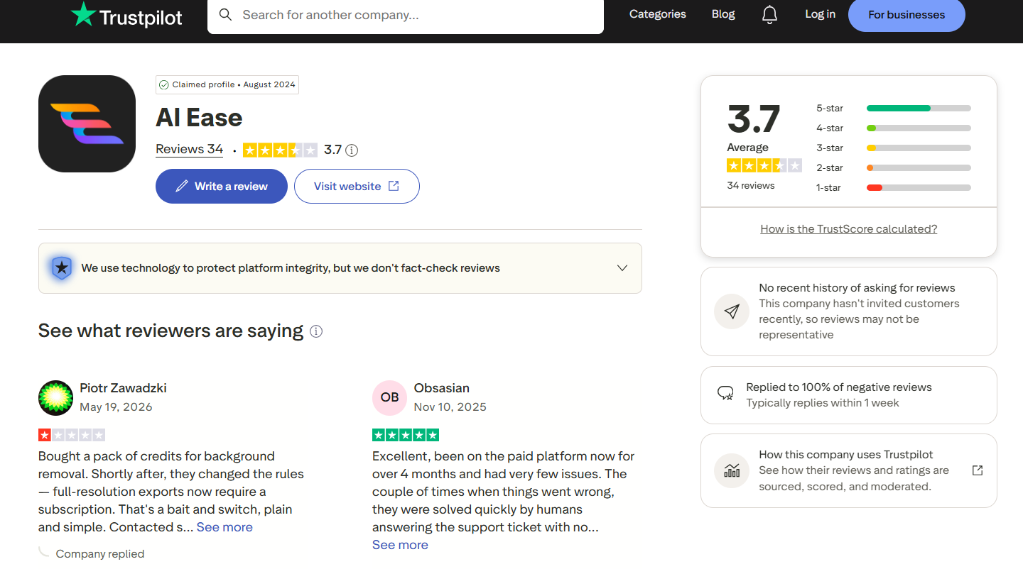 text Trustpilot