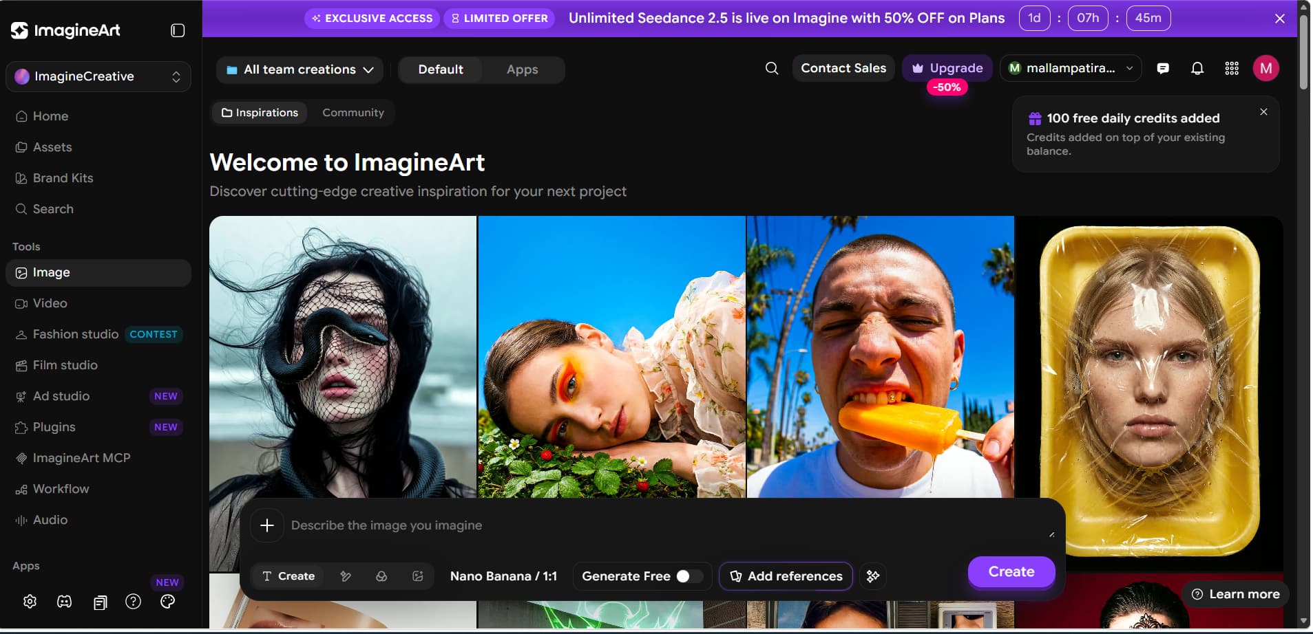 text ImagineArt