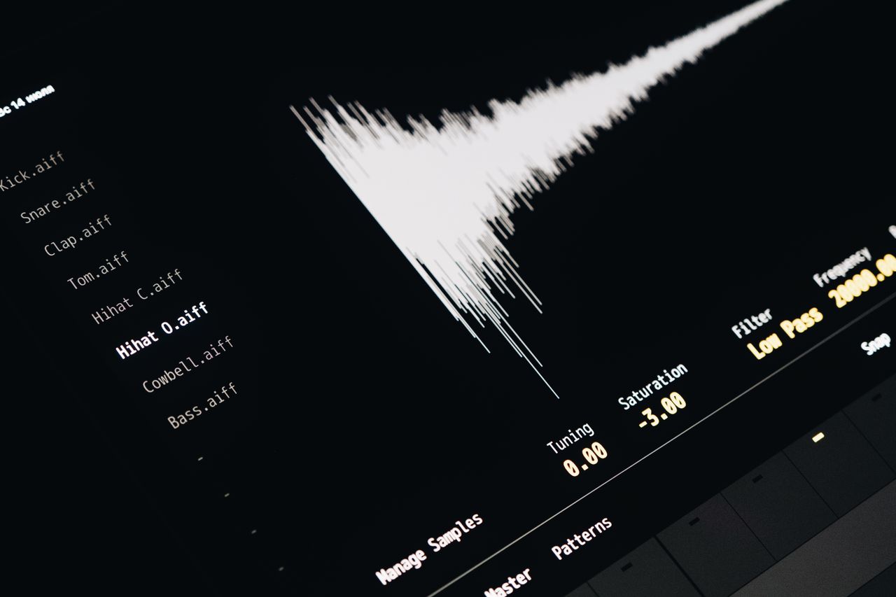 text Prepare your audio file