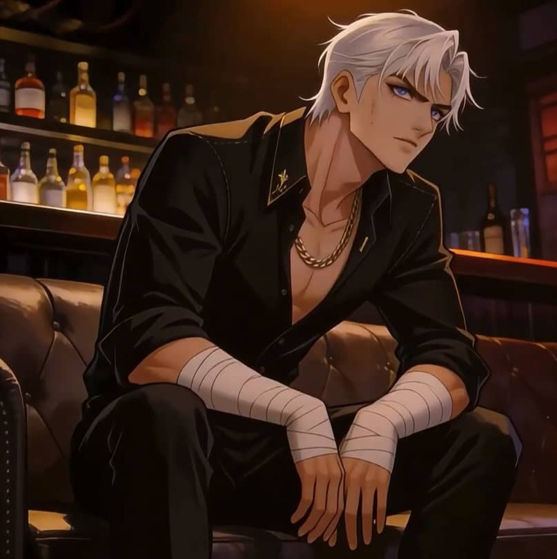 text Anime and illustrations by enternal ai