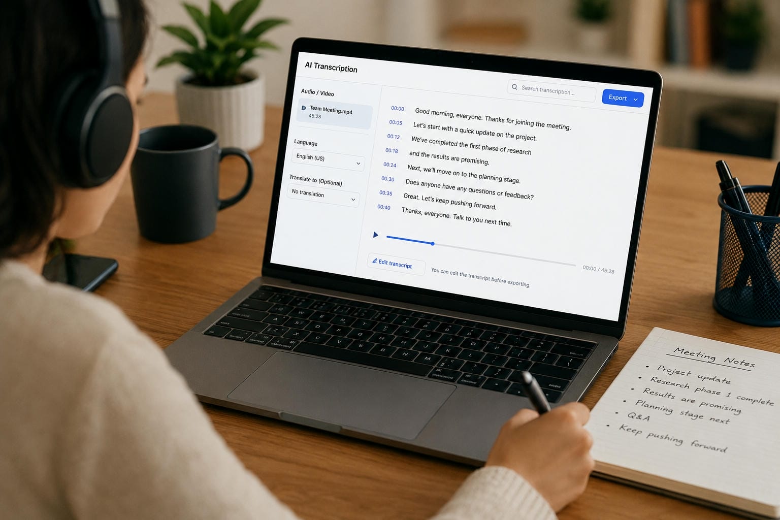 What Can You Transcribe with AI