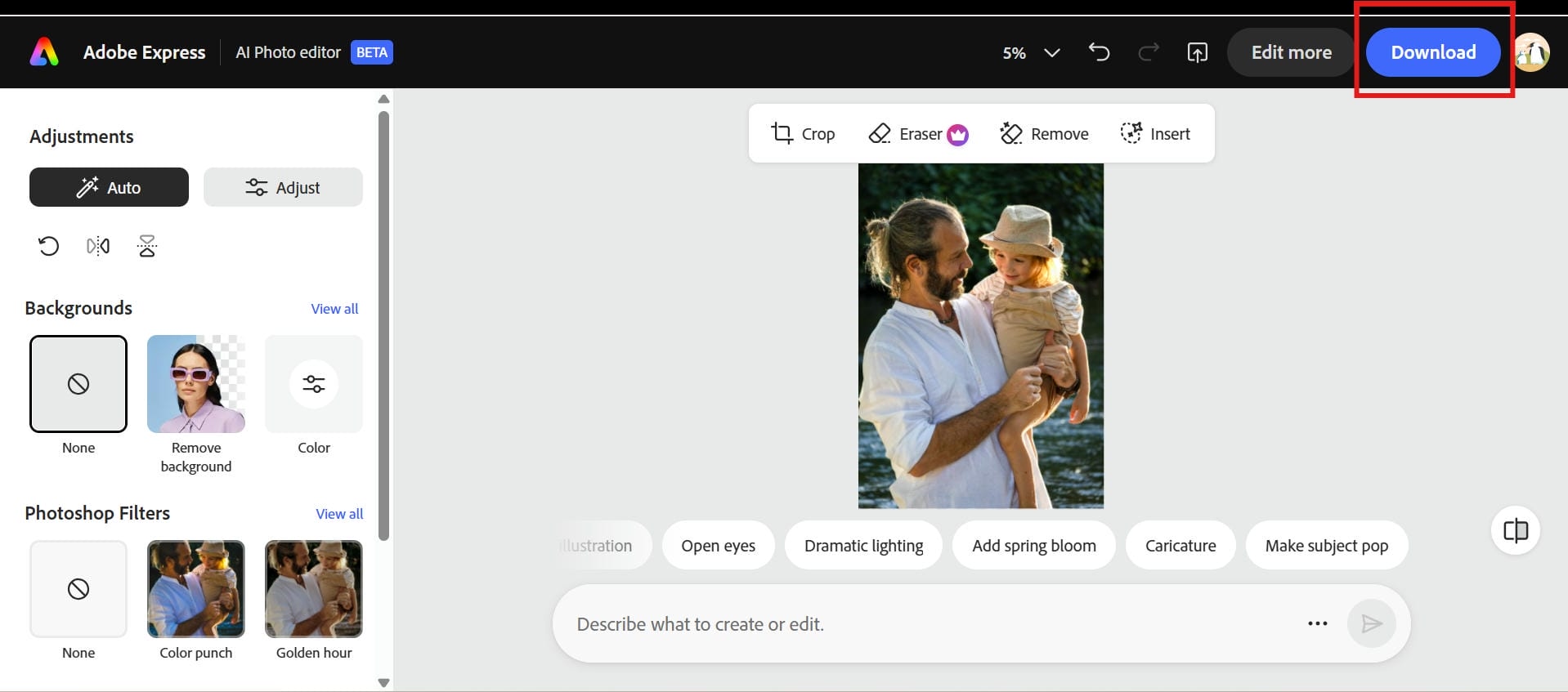 text Preview and download your image